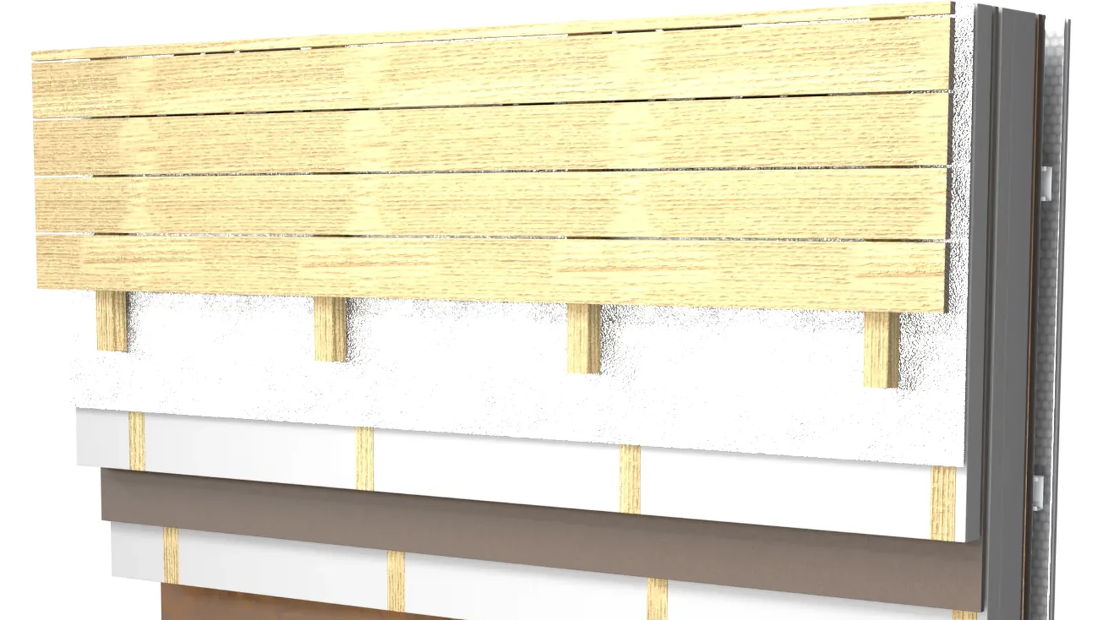 Reflective insulation versus stone wool for houses