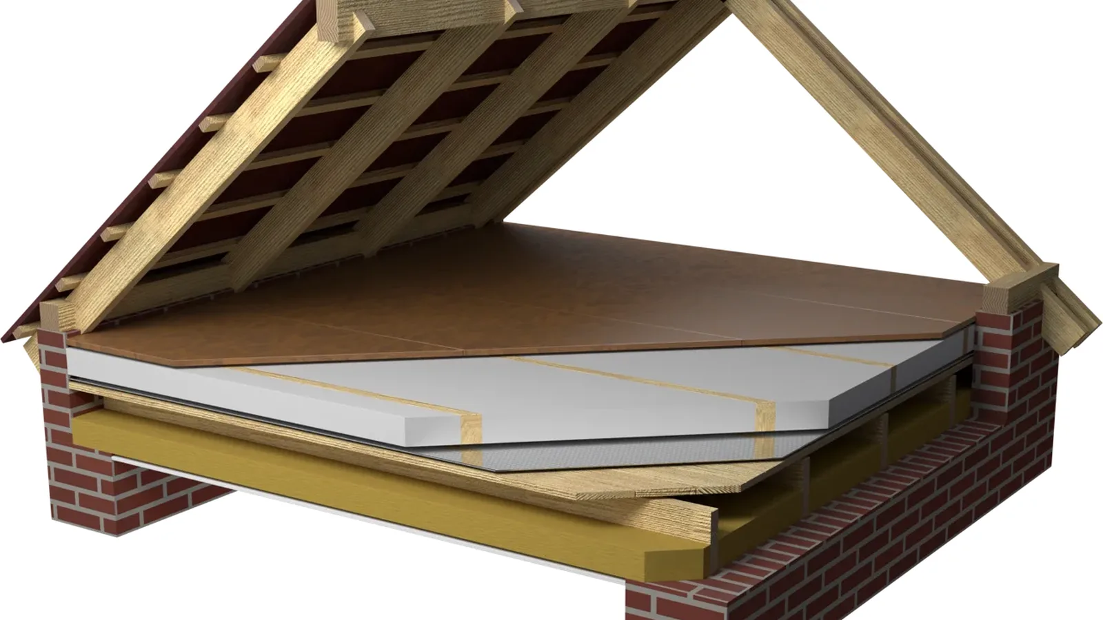 Isoflect rendering: Ceiling insulation: first establish what type of ceiling you have