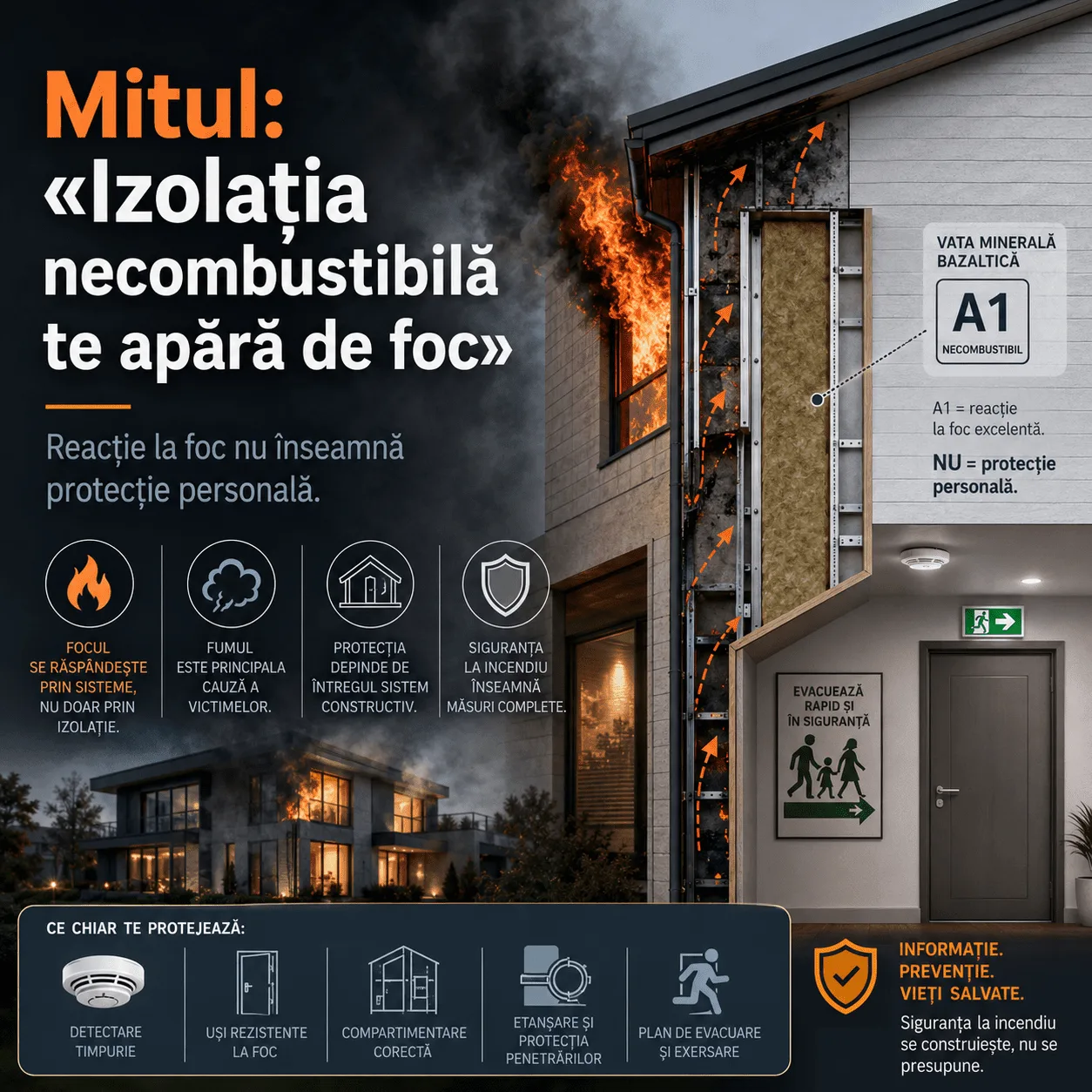 Mito o realtà? “L'isolamento incombustibile La protegge dal fuoco?"